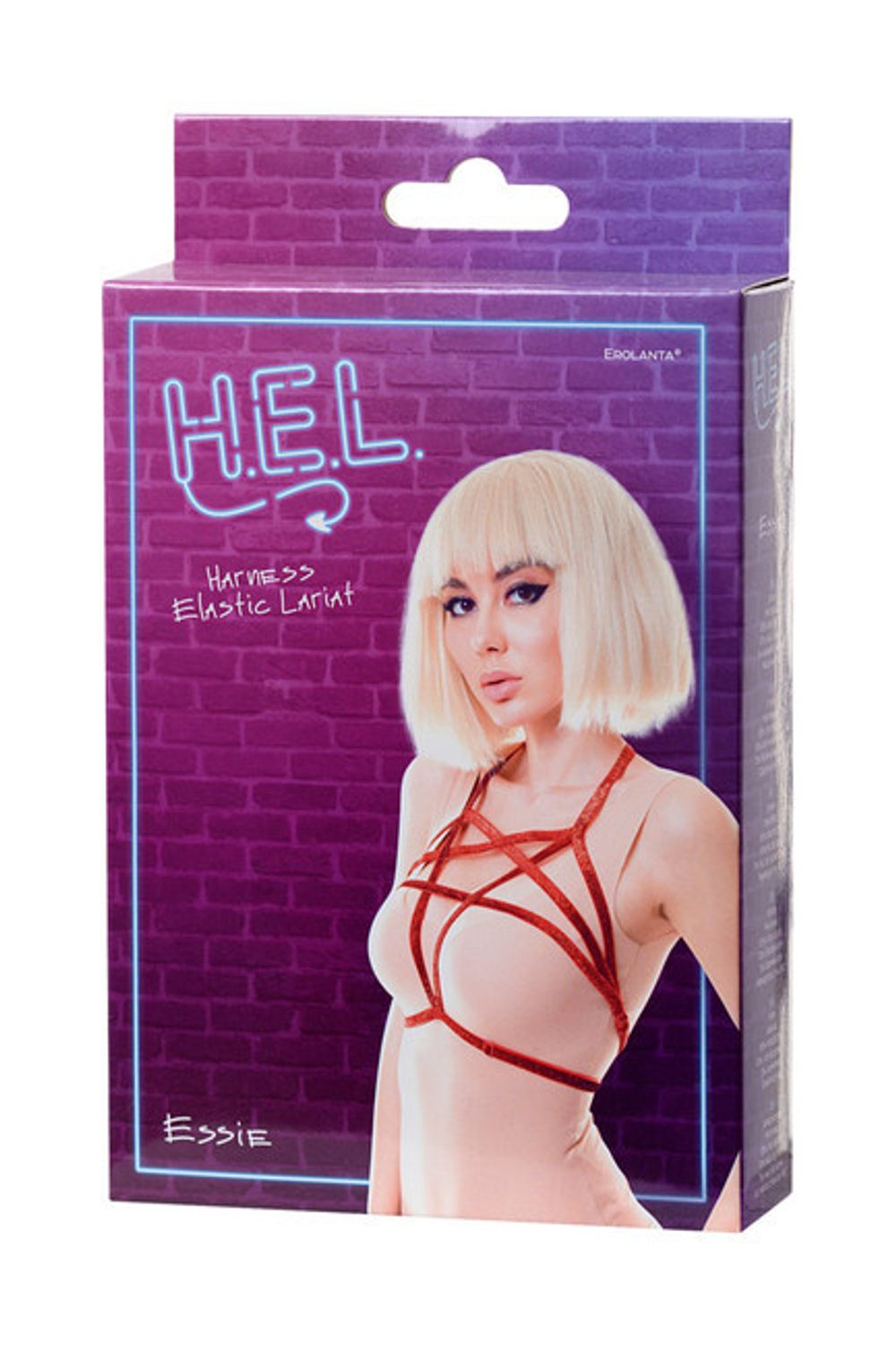 Стреп H.E.L. ESSIE, One Size (Цвет: красный)