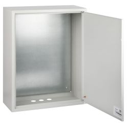 Корпус металлический ЭРА SIMPLE ЩМП-3-0 (650х500х220мм) IP31 УХЛ3 серый | Корпуса металлические с монтажной панелью