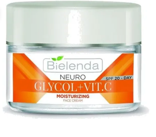 Bielenda Neuro Glycol+Vit.C Day 50ml Увлажняющий крем активатор блеска