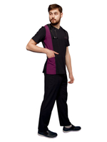 Туника медицинская мужская Pulse 260 Wisconsin, R175 угольно-серый, M