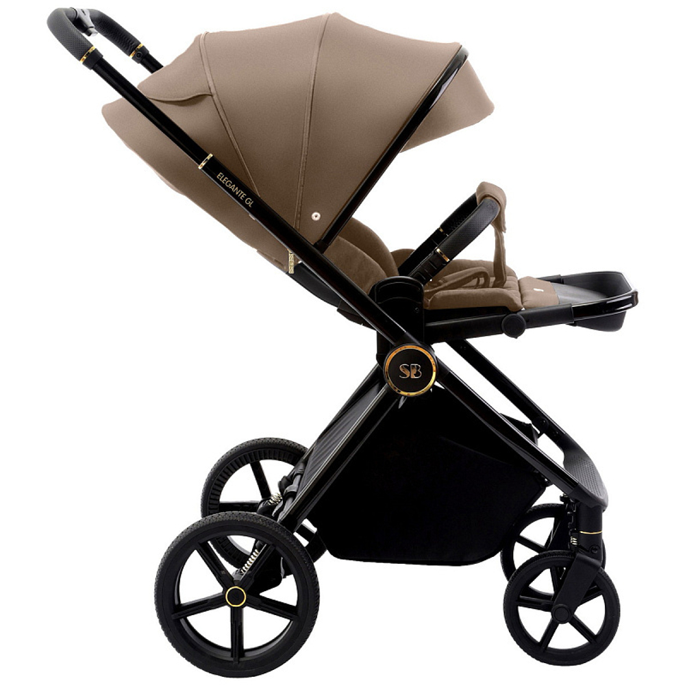 Детская коляска Sweet Baby Elegante 2 в 1 Chrome Brown