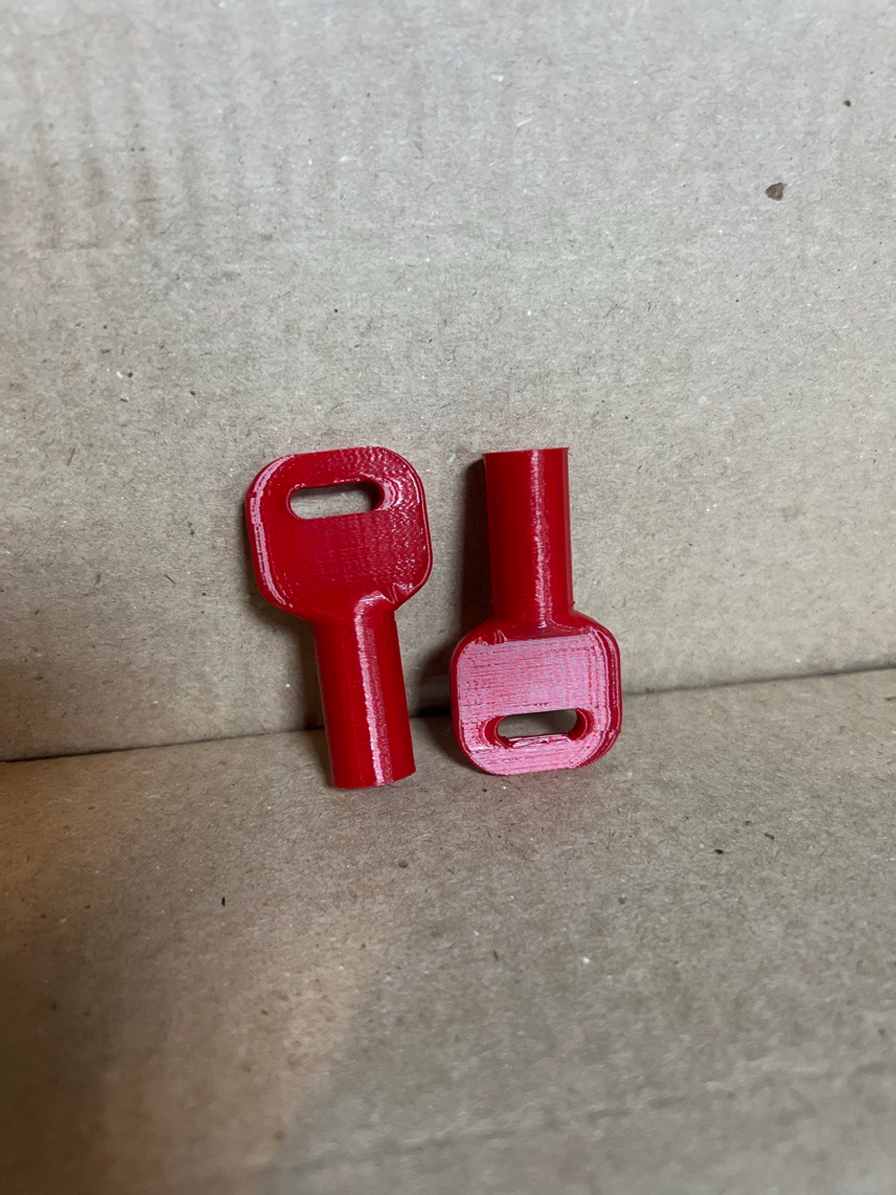 Ключ разблокировки для ворот CAME DoorHan GROW трёхгранный 2 шт. 119RIY077S 119RIY077