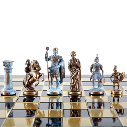 Manopoulos Шахматы металлические эксклюзивные "Греко-Романский Период"