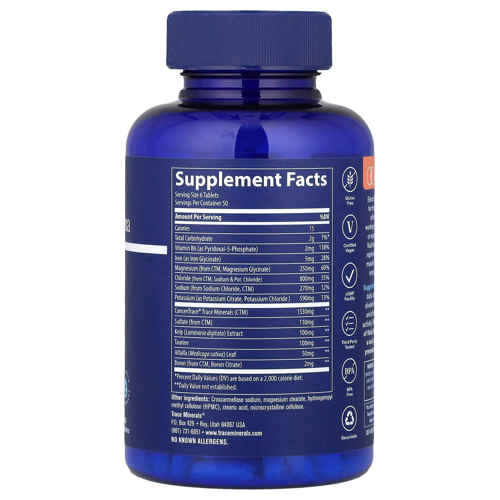 Trace, Electrolyte Stamina, 300 таблеток