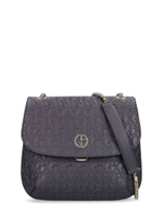 GIORGIO ARMANI | Embossed logo shoulder bag