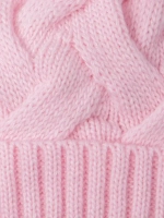 Шапка для девочки на завязках на осень