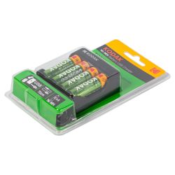 Зарядное устройство для аккумуляторов Kodak USB Overnight charger with 4 x AA 2700 mAh [K4AA/AAA] | Kodak