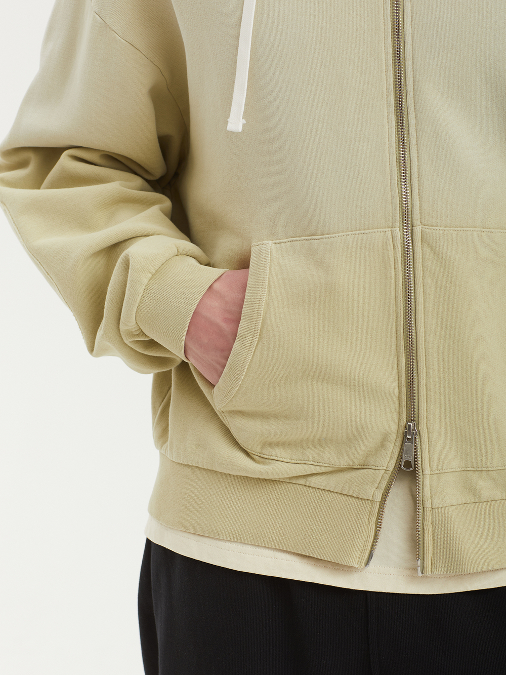 Мужская Толстовка Padded Elbow Zip-up