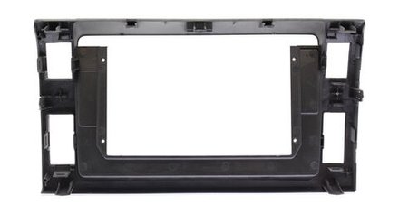 Комплект рамки с разъёмами 10" Toyota Estima 2006-2016 cо штатным 360 серая (утопленная) - Car-Smart 9575B