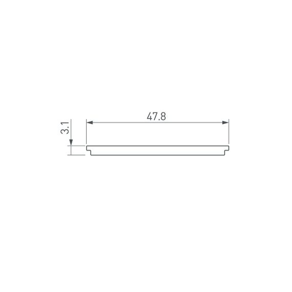 Рассеиватель Arlight Fantom-W49-5000 Silicone 046424
