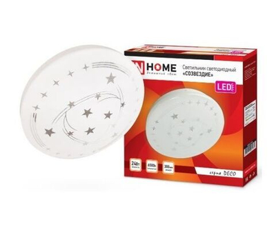 ASD/InHome светильник светодиодный декоративный 24W(1560lm) 6500K 6K 300x55 IP40 DECO НОЧНОЕ НЕБО