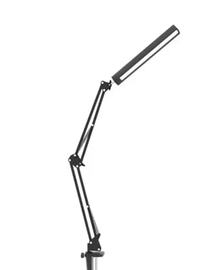 Настольная лампа 13Вт 3 режима, диммируемая, струбцина