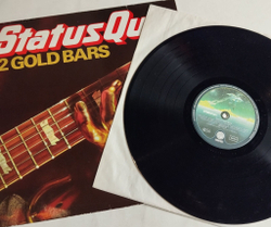 Винтажная виниловая пластинка LP Status Quo 12 Gold Bars (Holland 1980) Paper Plane