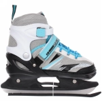 Коньки раздвижные, ледовые с роликовым блоком Sportage FIT107 Dual (размер 34-38)