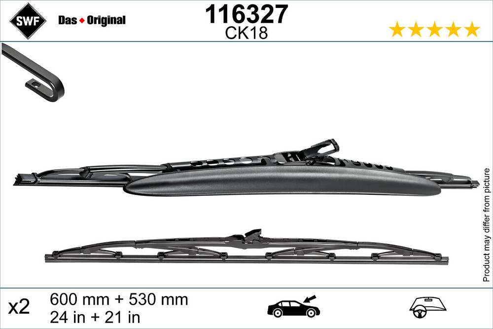 SWF - 116327-SWF - Wiper Blade