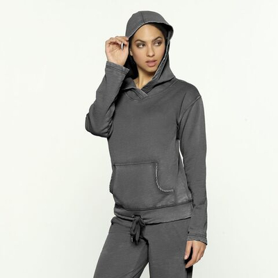 Кофта-худи с капюшоном (Размер: M) (Цвет: серый)