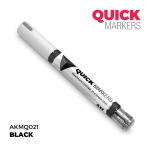 Акриловый маркер AK Interactive Quick Marker Black