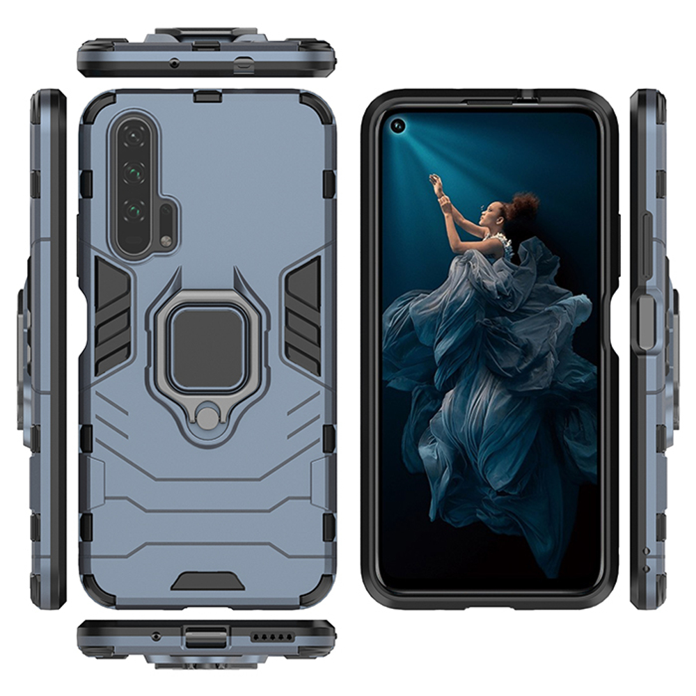 Противоударный чехол с кольцом Panther Case для Huawei Honor 20 Pro