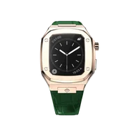 Корпус для Apple Watch - CL44 - Rose Gold / Green