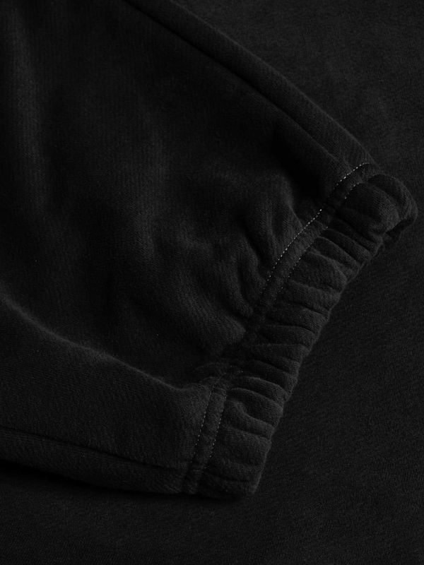 Брюки Logo джоггеры черные - фото 5