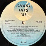 Сборник Chart Hits 81 Volume 1 (Англия 1981г.)
