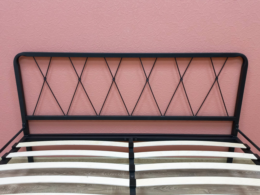 Кровать Рейн, спальное место 160х200, металлическая