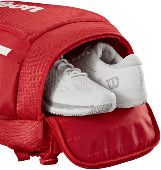 Рюкзак теннисный Wilson Super Tour Red Backpack (2025), арт. WR8036901001
