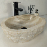 Раковина из оникса Erozy White EO-64325 41*32*15 0212