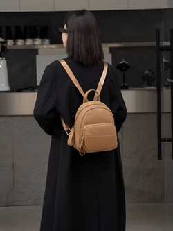 женский рюкзак из натуральной кожи