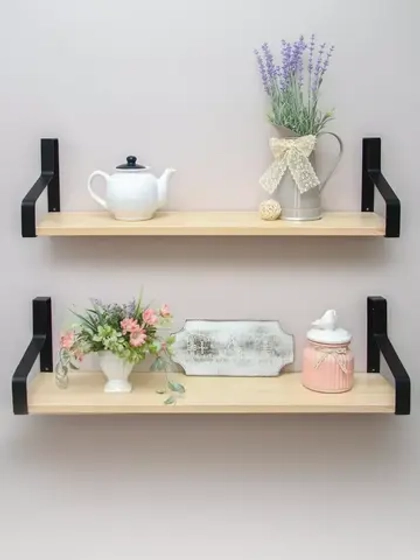 Полки настенные навесные 80*20 см