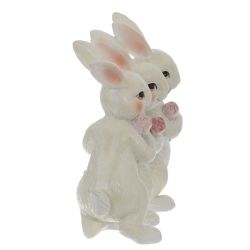 GAEM Фигурка декоративная "Зайцы", L13 W5 H12 см