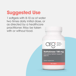 Nattokinase 100 mg - 180 Softgels