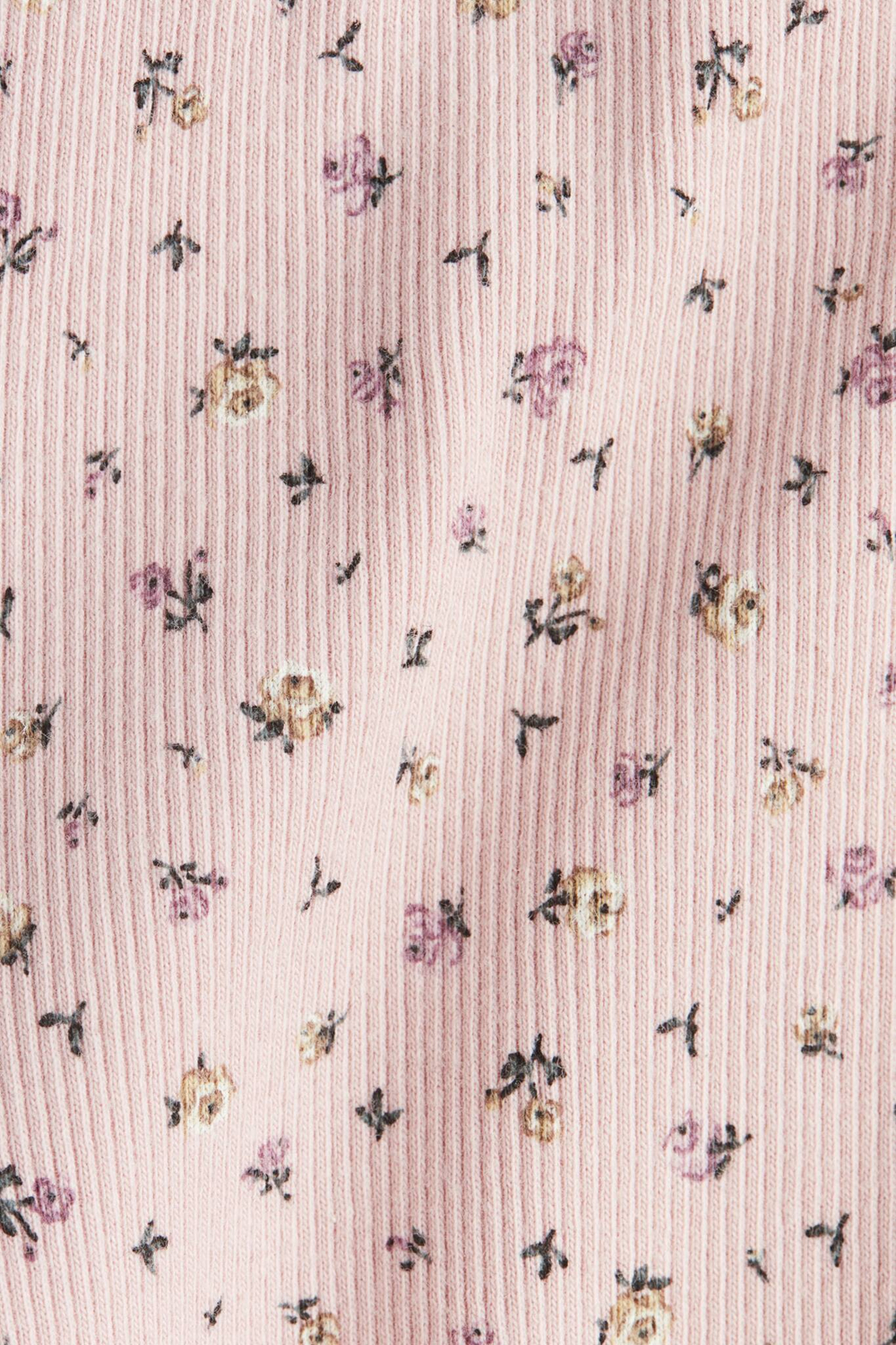 H&M Хлопковые легинсы-клеш, розовый