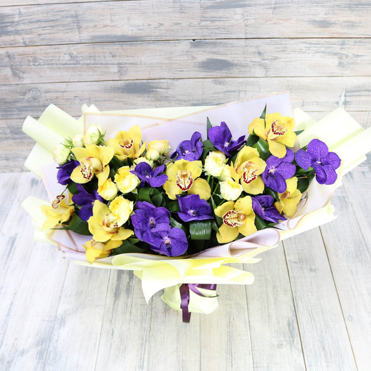 Букет из орхидеи " Ангельский полет"