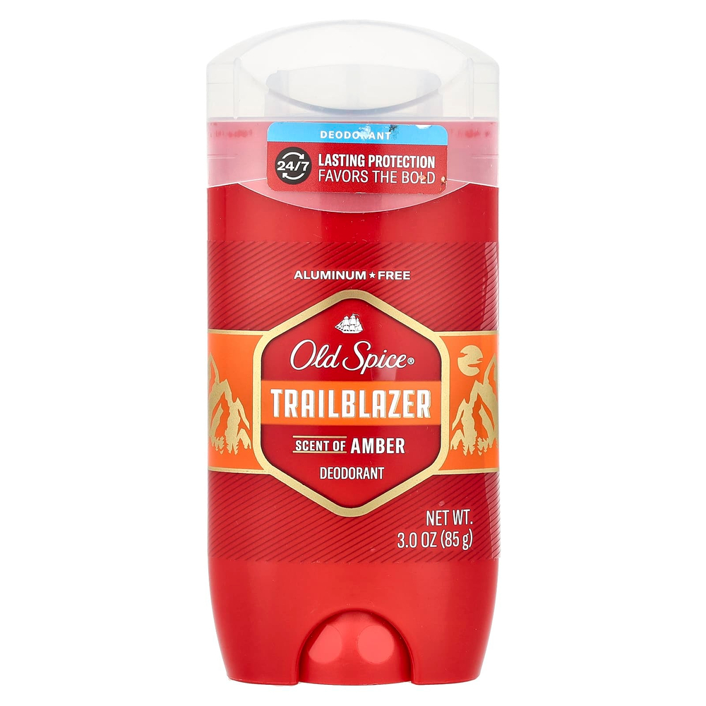 Old Spice, Дезодорант Trailblazer, янтарный, 85 г (3 унции)