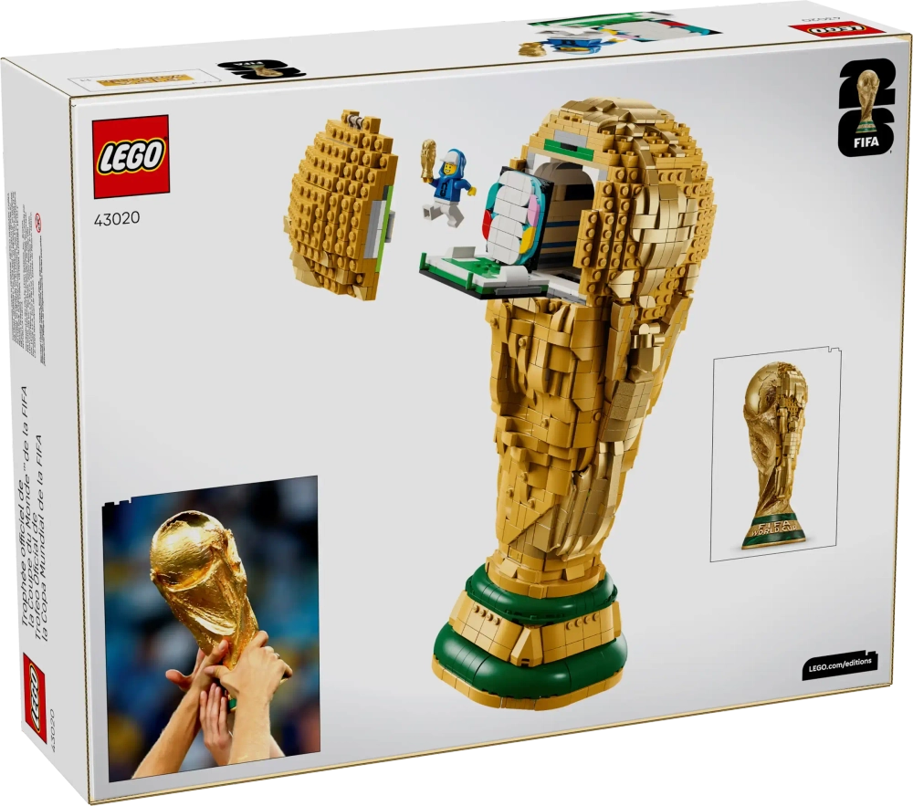 Конструктор LEGO 43020 FIFA World Cup Official Trophy