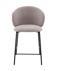 Стул полубарный Блейз букле светло-серый