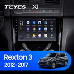 Teyes X1 9"для SsangYong Rexton Y290 2012-2017