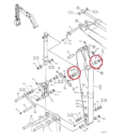 Втулка YN12B01596P1