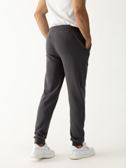 Брюки спортивные мужские(без начеса).Графит