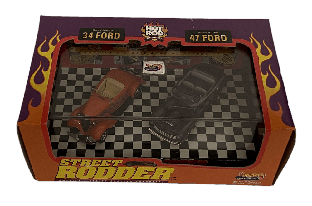 Hot Wheels Collectibles Hot Rod Series 1 Street Rodder Car Set (1998)