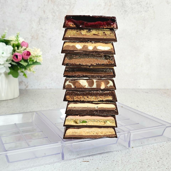 756 | Форма для шоколадных больших плиток (275*175 мм)