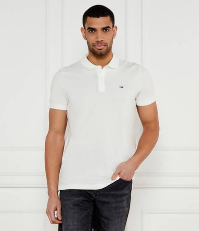 Поло Tommy Jeans - белый(DM0DM20676)