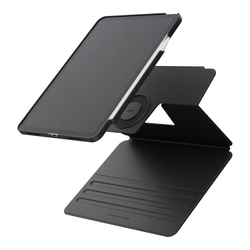 Uniq для iPad Pro 11 (2024/25) чехол ROVUS SnapMount Magnetic 360 Rotating Detachable Black