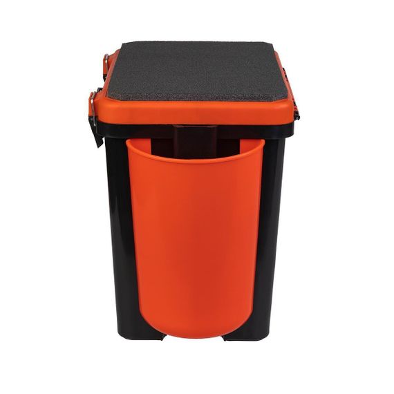 Ящик зимний Helios "FishBox" односекционный (19л) оранжевый