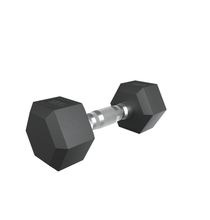 Гантель гексагональная UNIX Fit обрезиненная 5 кг / шт.