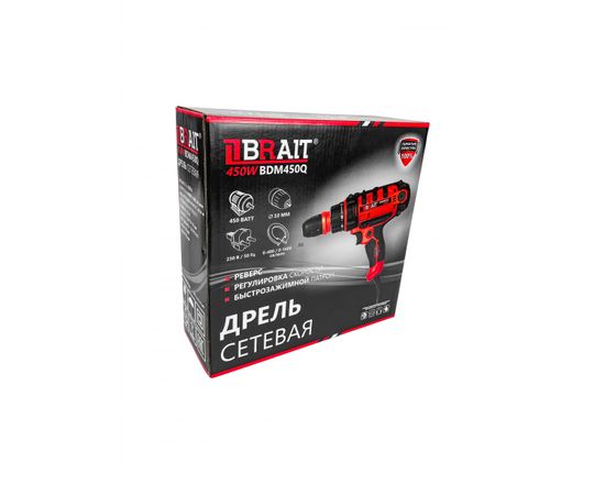 Сетевой шуруповерт "BRAIT" BDM450Q