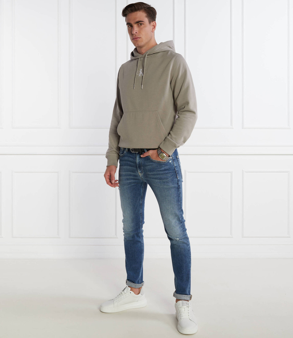 Худи ESSENTIAL CALVIN KLEIN JEANS - серый(J30J317049)