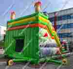 Коммерческий надувной батут "Большой зверинец" 9*5,5*7,7 м