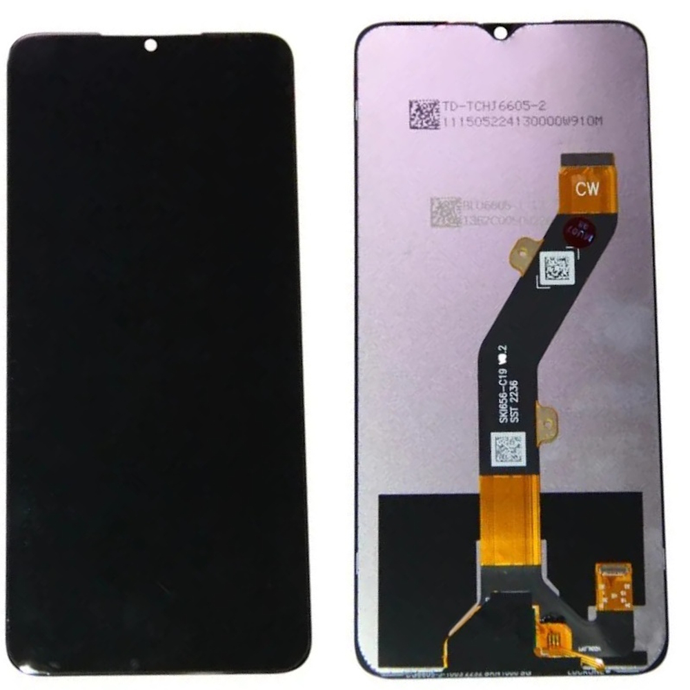 Дисплей для Infinix Smart 7 Plus с тачскрином Черный - OR